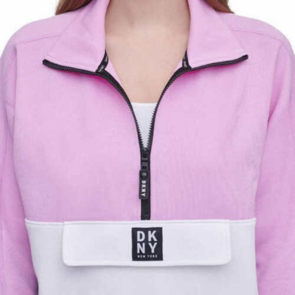 DKNY 1/2 Zip Pullover Sport Sweater, NWOT - Picture 5 of 5